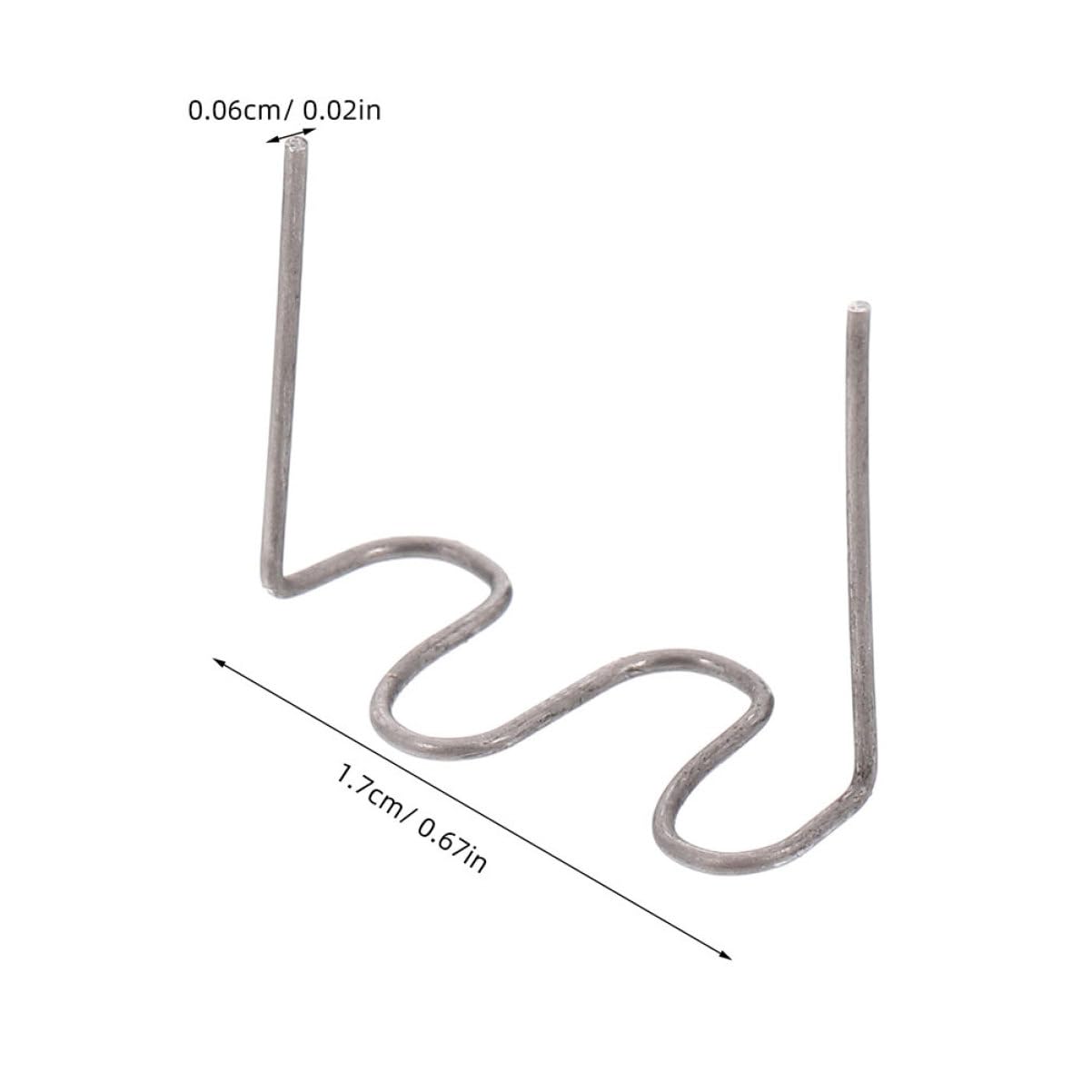 Beatifufu Plastic Welding Staples for Car Bumper Repair Sturdy Welding Hot Staples Dashboard Welding Staples Kit