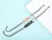 Meidiya Stainless Steel True Love Mens Womens Couples Bracelet/Lover Bracelet Set (2pcs) (His Beauty Her Beast)