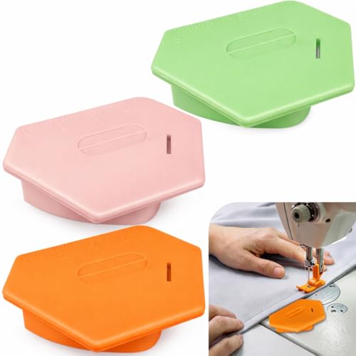 3 Pcs Magnetic Seam Guide for Sewing Machines Adjustable Seam Guide for Sewing Machine Sewing Accessories for Cotton Denim & Zips