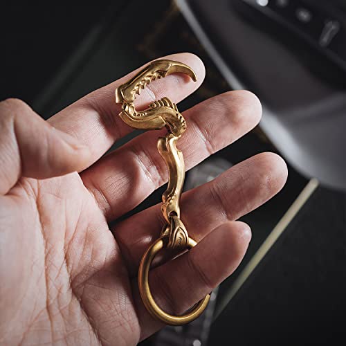 Coppertist.wu Praying Mantis Claw Pendant Fidget Necklace Anxiety Shakeable Brass Jewelry Gift For Men Women(Chain Not Included) #TOP6