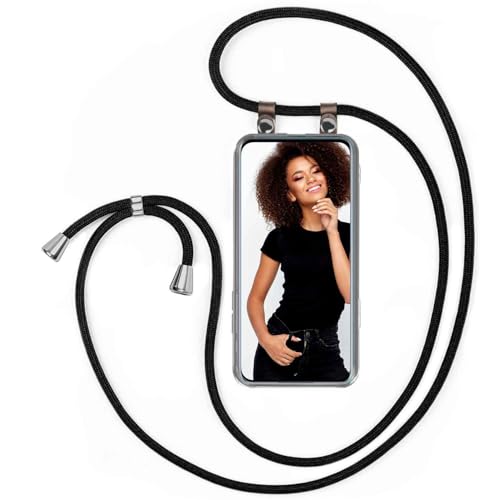 Chaîne de téléphone portable Xiaomi 12T Pro cordon réglable amovible noir