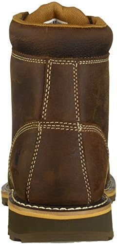 Carhartt Men's 6 Inch Plain Lug Bottom Soft Toe Industrial Boot, Brown Oil Tanned Leather, 10.5 W US | Image 2