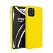 Produktbild kwmobile Hülle kompatibel mit Apple iPhone 11 Pro Hülle - Silikon Handy Case - Handyhülle weiche Oberfläche - kabelloses Laden - Strahlend Gelb