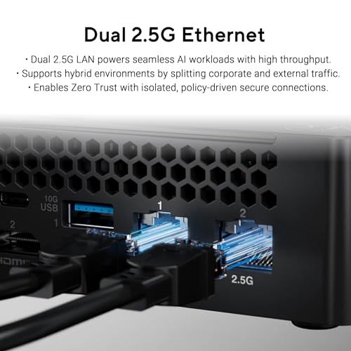 Image of ASUS NUC 16 Pro Barebone Mini PC RNUC16GDKU76000U - Intel Ultra 7 356H Processor, 1.90 GHz, 16‑Core