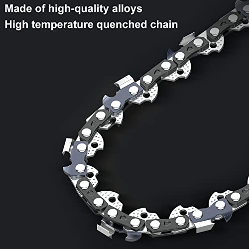 ZHANGTAOLF 10-Zoll-Mini-Kettensäge schnurlos mit 1 Batterie, 21 V 4,0AH Batterie mit Einer Hand-Handheld-Kette, kleine… – Bild 5