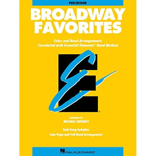 Essential Elements Broadway Favorites: Percussion Paperback – November 1, 1998
