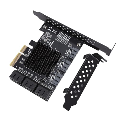 Carte d'extension PCIe pour ajouter 9 disques durs SATA 3.0 à son PC - 4