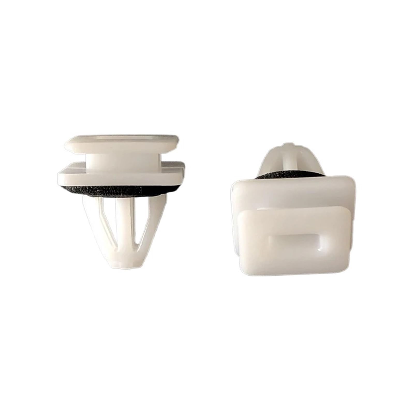 Nlnkdtdpak One Color 20Pcs Car Side Skirt Sill Guard Moulding Rocker Cover Trim Clips Nylon Fastener Retainer Fit For Honda Civic Crv 91504Sp1003 White