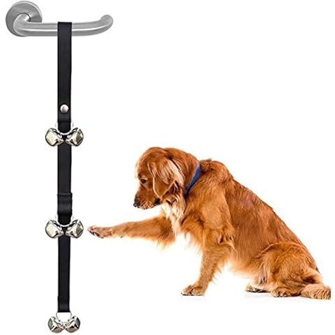 ADOGO® Dog Puppy Potty Training DoorBells - Length Adjustable Dog House Toilet Training Bells Cover