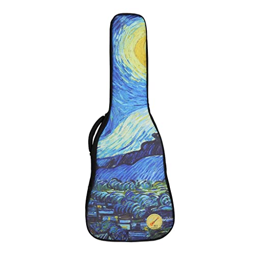 GOENN Pouce Sac de Guitare Acoustique Double Sangle Coton Pad Guitare Sac à Dos étui Sac d’instrument de Musique (Color… - Les Beatles, Paul McCartney, John Lennon, RIngo Starr, George Harrison GOENN Pouce Sac de Guitare Acoustique Double Sangle Coton Pad Guitare Sac à Dos étui Sac d'instrument de Musique (Color…