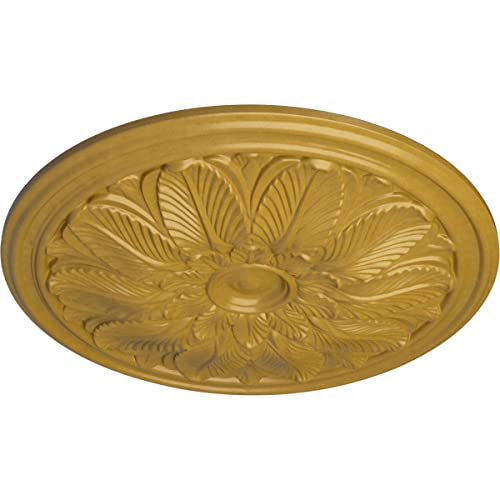 Image of Ekena Millwork CM22BOIGS Bordeaux Ceiling Medallion, Iridescent Gold