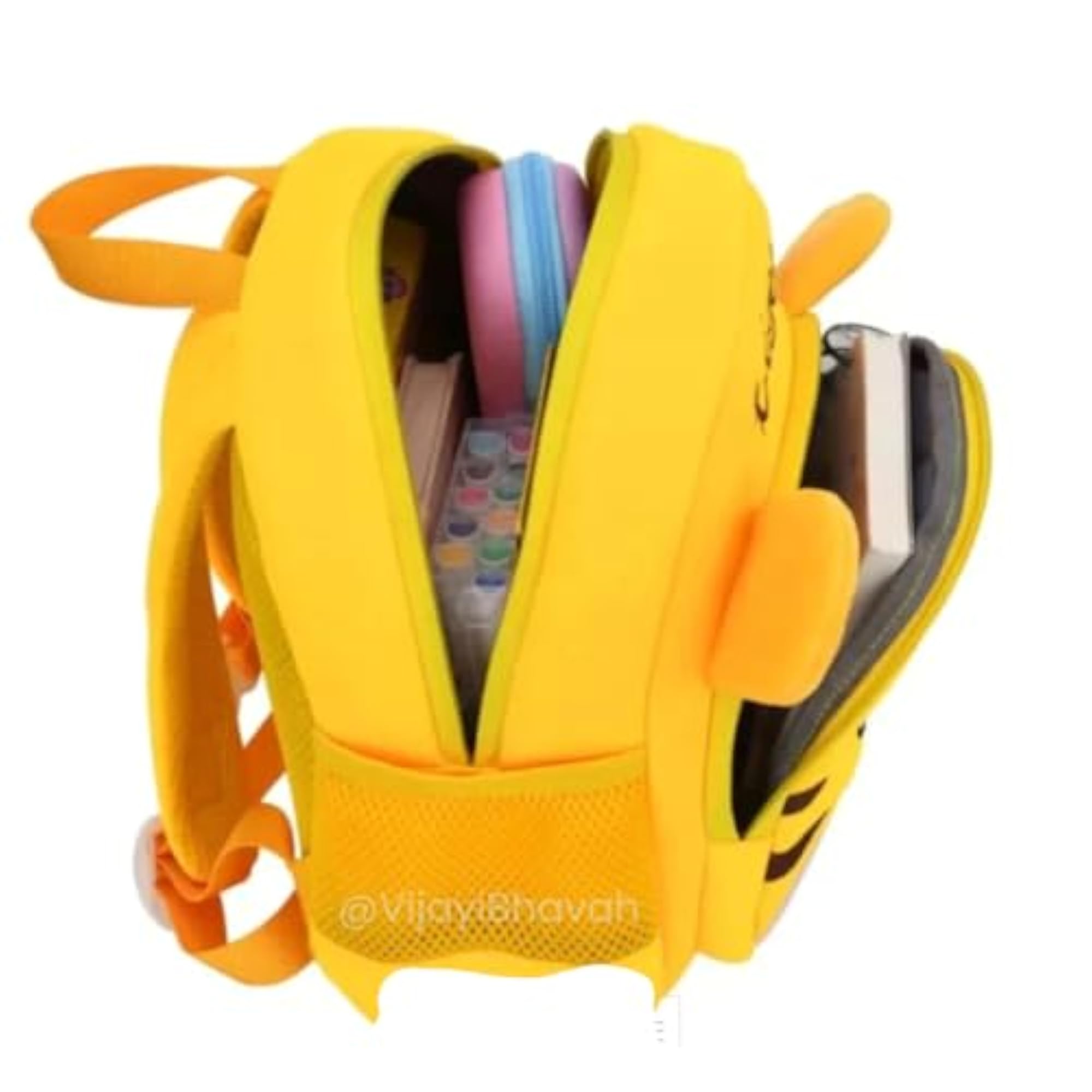 Vijayi Bhavah Kids Tiger Backpack, Small Size