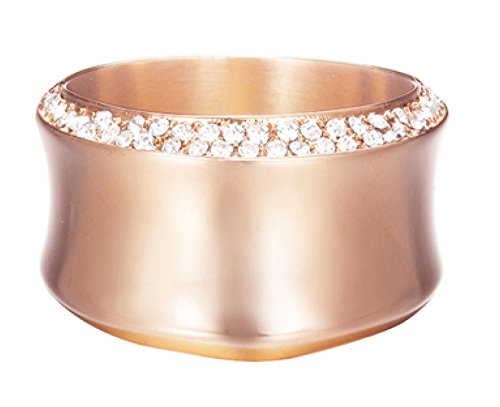 Preisvergleich Produktbild Esprit Damen-Ring Edelstahl Zirkonia crystal curve rose weiß ESRG12542C170