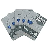The Crème Shop Korean Skincare Beauty Full Facial Advanced Sheet Daily Natural Essence easy-to-use Soothing - Hyaluronic Acid Face Sheet Mask 5 Piece Set