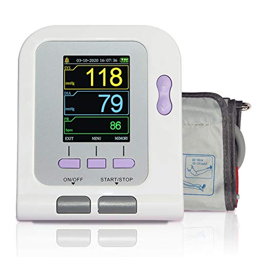 Fully Automatic Contec Blood Pressure Monitor Upper Arm Wrist Electronic Sphygmomanometer Adult Cuff #TOP17