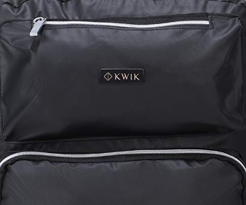 Image of EzLife Kwik Bolt 15.6 inch Laptop Backpack for Unisex - (Black)
