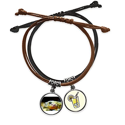Bracelet corde main motif poisson tropical pour vos tenues d'été