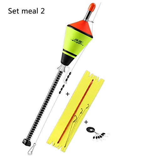 Zhengpin Automatic Fishing Floats Portable Fishing Bobbers Led Fishing Floats Lighted Bobbers Automatic Hook Trigger Electronic Buoy Led Auto. Trolling Float For Fishing #TOP1