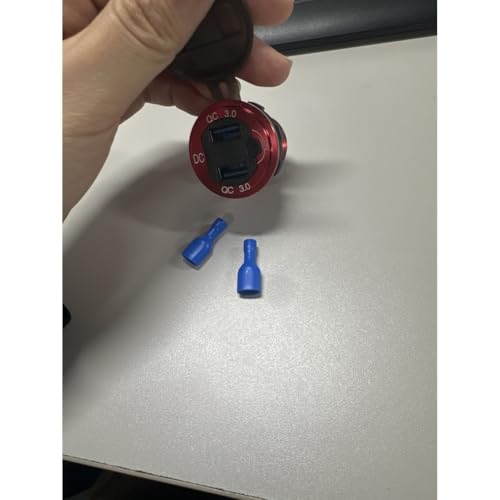 Socket USB QC 3.0 de 12V/24V con interruptor táctil para evitar descarga de batería 3