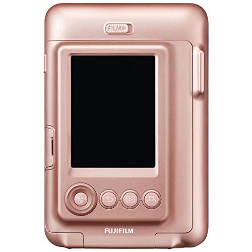 Fujifilm Câmera instantânea híbrida Instax Mini Liplay – Blush Gold