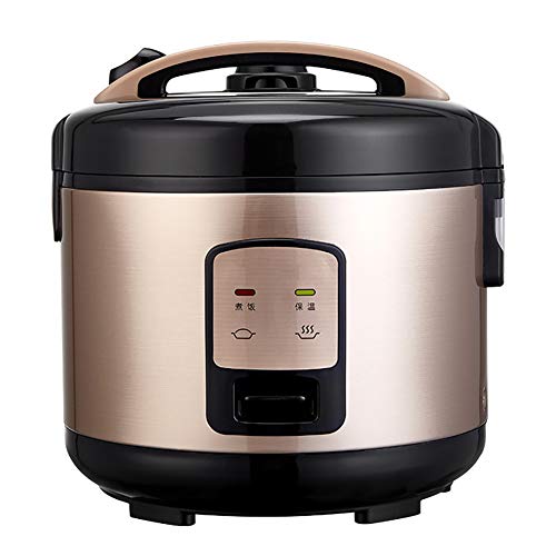Reiskocher mit Spatel-Messbecher Schnell einfach Automatischer Kochen Easy Reinigung Hochtemperaturschutz für Home Use 3L / 4L / 5L,5L
