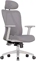 Cadeira Ergonômica Samaia Mesh com Apoio Lombar, Assento Confortável e Ajuste de Altura – Ideal para Escritório e Home Office