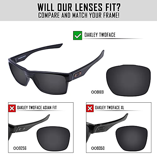 Image of Polarized Replacement Lenses for Oakley TwoFace OO9189 Sunglass - Bronze Gold