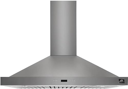 Miniatura 1 de Forno Campana extractora de pared pirámide de 36 pulgadas de alta calidad con conductos convertibles y tubos de escape ventilación de estufa estilo