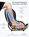 Naipo Foot and Calf Massager Foldable Machine Shiatsu Rolling Tapping and Air Compression Feet Massage with Heat, Leg Beautician Massager