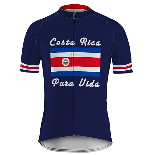 Maillot de route homme et veste cyclisme Costa Rica pour vos sorties été