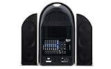 Alto Professional MixPack Pro, 10 Channel, 3-way, 1000W all-in-one portable P.A. with 15