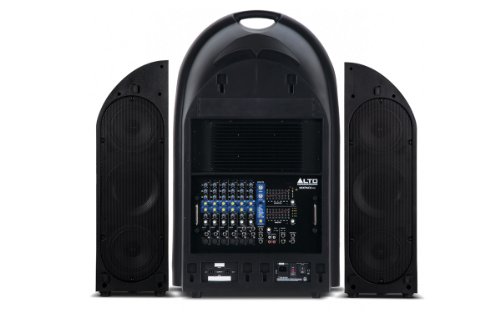 Alto Professional MixPack Pro, 10 Channel, 3-way, 1000W all-in-one portable P.A. with 15" Sub, 24-BIT DSP FX, and Graphic EQ