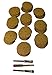 Generic Mini 1” Detail Sanding mop bits, for a Rotary Tool. Wood and Metal Sanding Accessories. (1