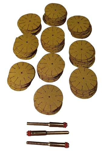 Foret de ponçage de détail 2,5 cm grain 120 pour outil rotatif - 5