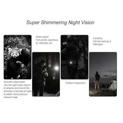 Ocular electrónico 4K SIXRUN profesional de astronomía con sensor nocturno 7
