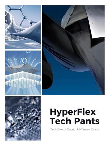 Mens Dress Pants, Cool 24X Men's Casual Classic Fit Golf Work Stretch Pants Lightweight Flat Front Pants4