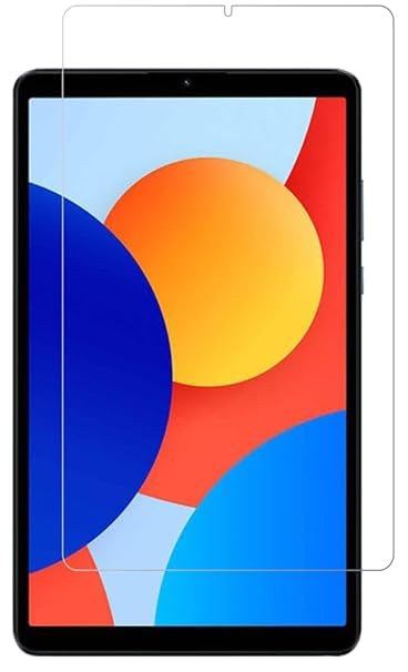 Tempered Glass Full Screen Protector For Xiaomi Redmi Pad SE 4G 2024 (8.7 Inch) [Scratch Resistant] [Easy Installation] [Bubble Free] [1-Pack]