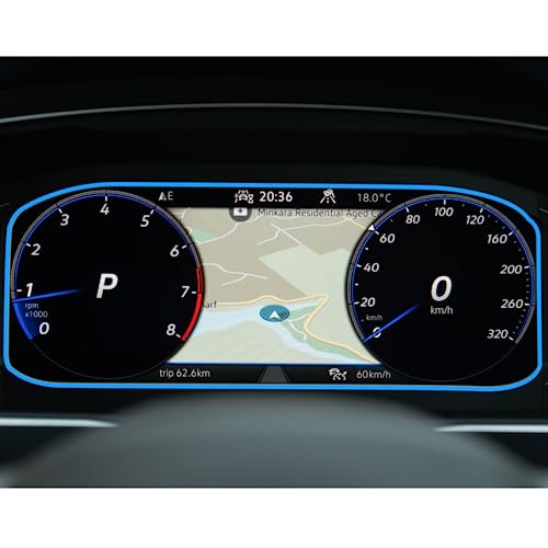 Film protection écran VW Tiguan 8 pouces anti-rayures pour éviter l'usure du LCD