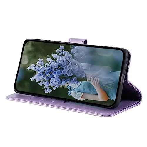 Bnvdfre for Honor 90 Lite Case Protective Honor 90 Lite Wallet Phone Case Flip PU Leather Shockproof Card Holder Magnetic Stand Cover for Honor 90 Lite - Image 3