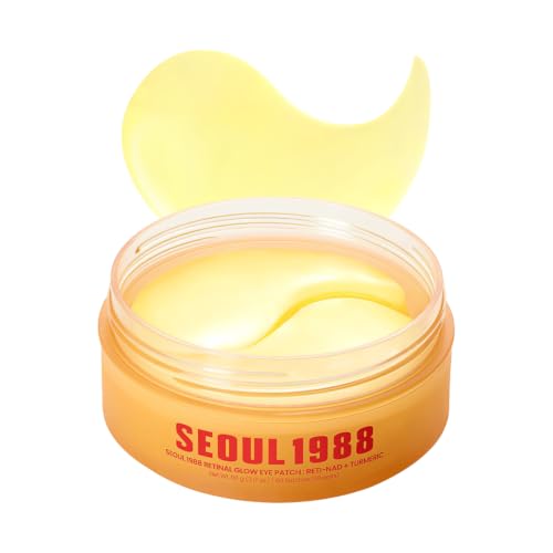 K-SECRET SEOUL1988 Retinal Eye Patch with NAD for Fine Lines, 60 Patches