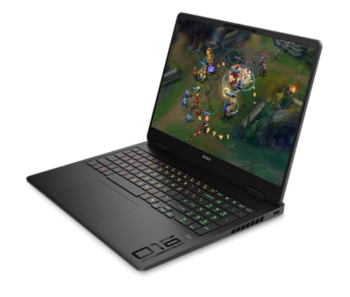 OMEN Gaming Laptop, 16 WUXGA Display 1920×1200, 16:10, 144Hz, AMD Ryzen 9 8940HX, NVIDIA GeForce RTX 5070, 32GB RAM, 1TB SSD, Win 11, 4-Zonen-RGB-QWERTZ Wi-Fi 6, Shadow Black, inkl. 3 Monate GamePass
