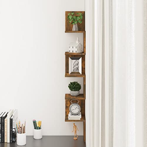 Étagère d'angle murale pour optimiser les petits espaces perdus