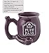 FASHIONCRAFT Sip Puff Pass Mug - Purple with White Letters