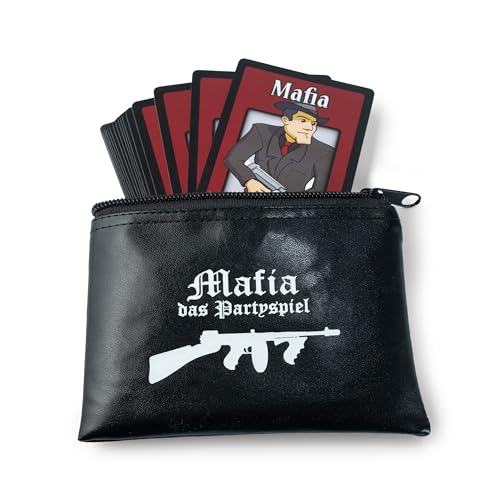 Mafia das Partyspiel, Bluff- und Täuschungskartenspiel - Deutsche Version