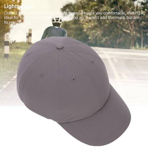 Casco de bicicleta ajustable estilo gorra para evitar calor y presión 4