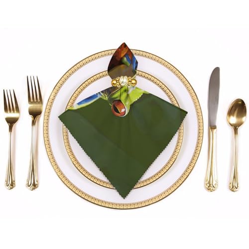 Servilletas de Tela Floral Cuadradas 47.5 cm miniatura 3