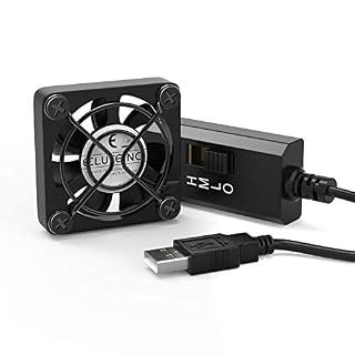 ELUTENG ventilateur USB 40 mm à 3 vitesses pour terrarium