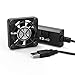 ELUTENG Mini Ventilador USB 5V 40mm con Tres Velocidades Ajustables PC Ventilador de Refrigeración USB de PC para Ordenador Portátil/TV Box/PS4/PS5/Router