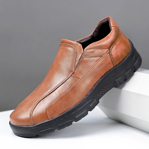 Trsorini Mens Casual Shoes Loafers Slip on Dress Business Office Premier Walking Lightweight Shoes Male4