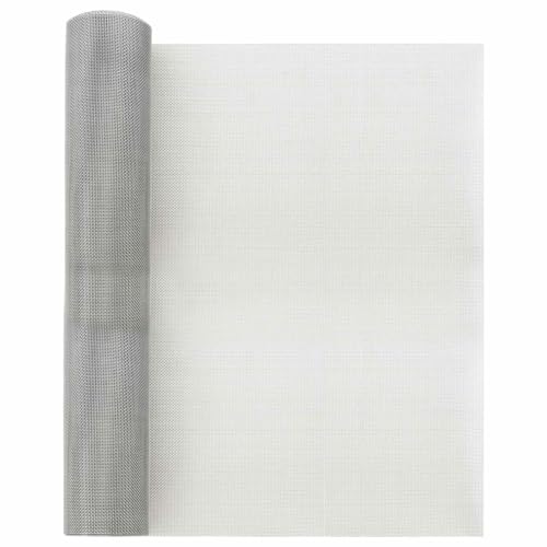 Mosquitera de acero inoxidable impermeable y resistente, malla plateada cortable para balcón 2